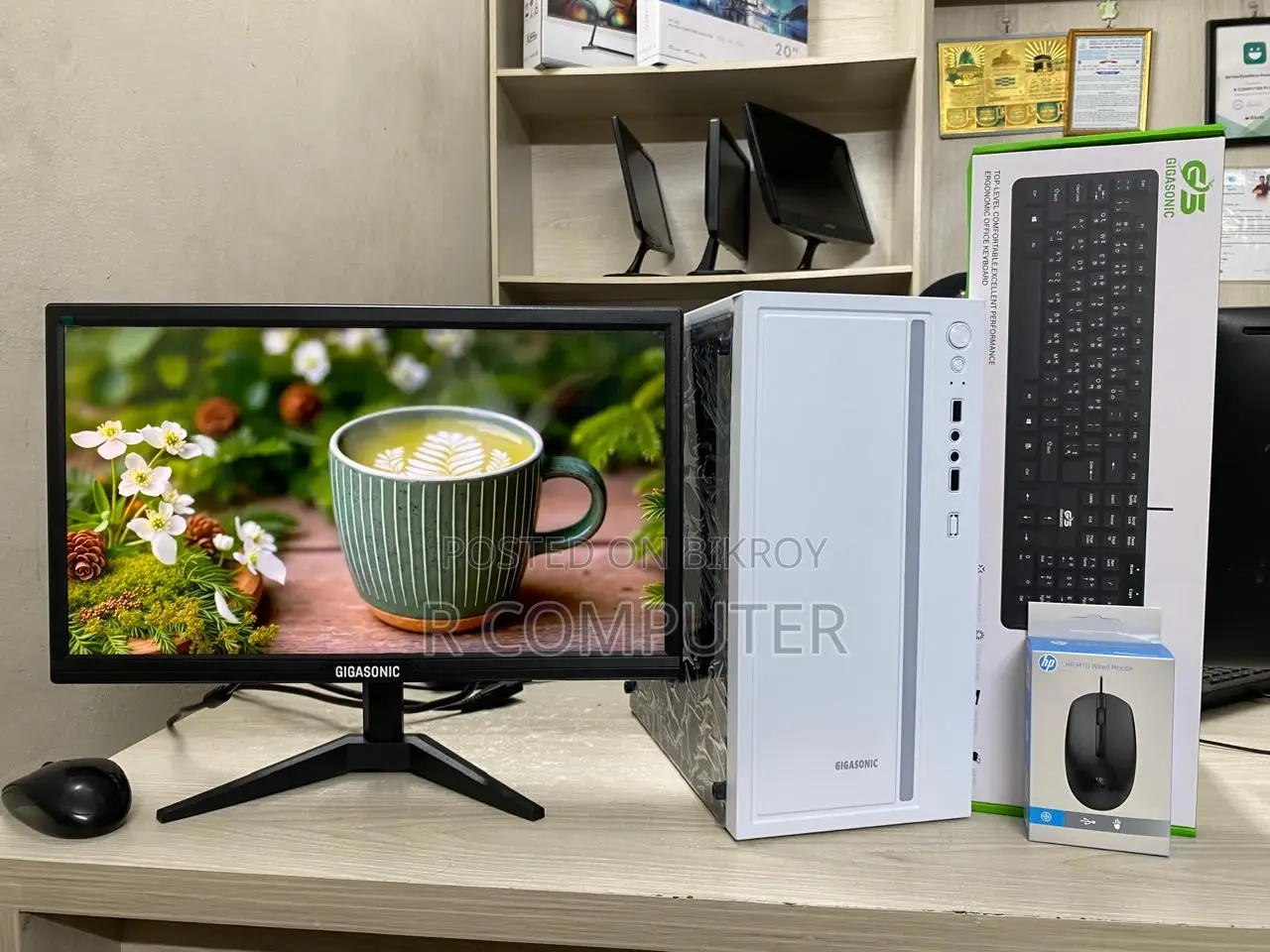 New Desktop Computer 8GB Intel Core I5 SSD 256GB