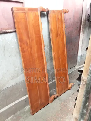 অরিজিনাল সেগুন কাঠের তৈরি খাট ( ডাবল বেড )