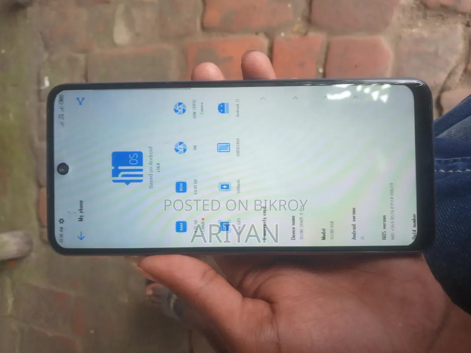 Tecno Spark 8 Pro 64 GB Blue