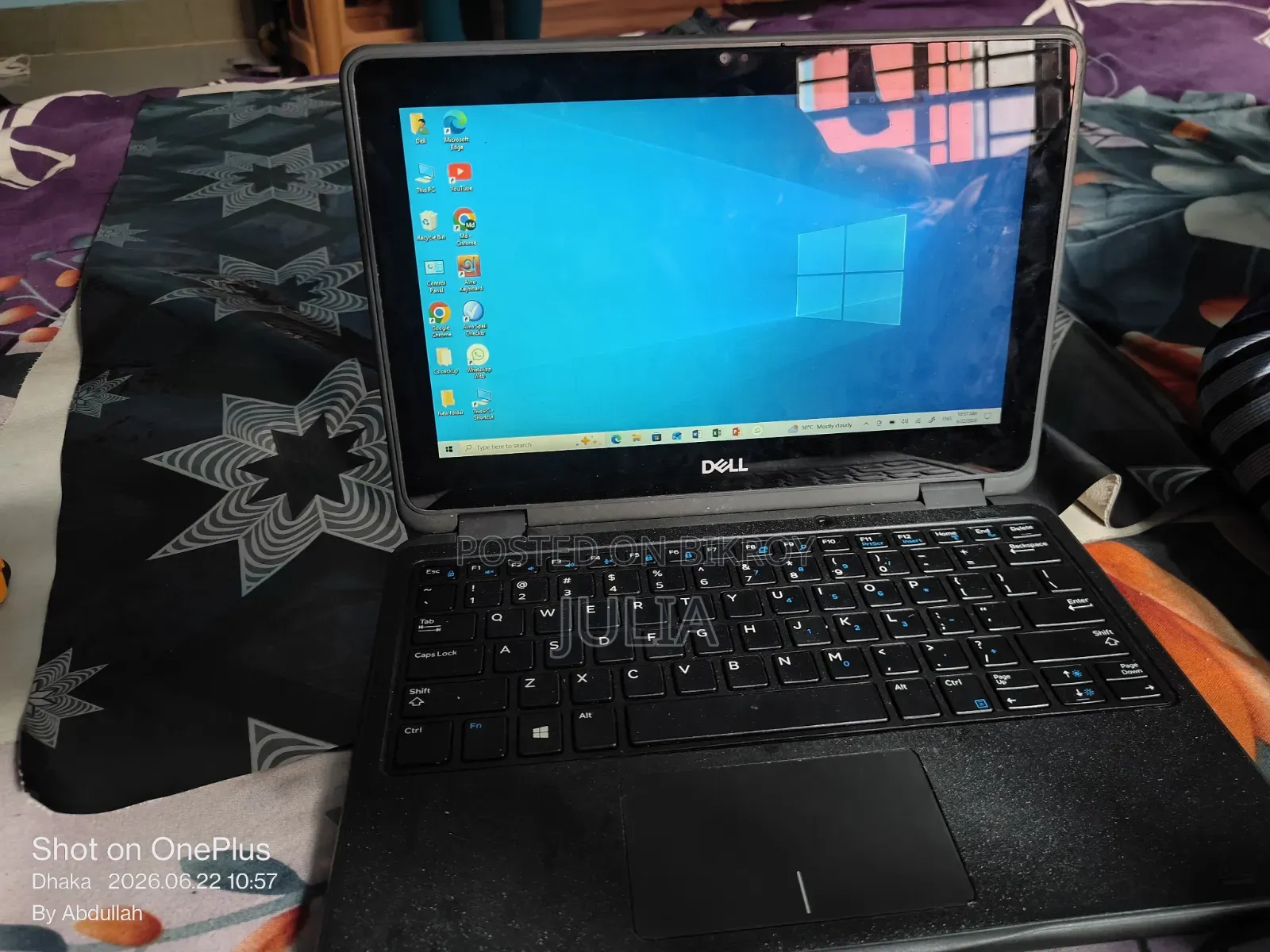 Laptop Dell Latitude 11 3190 4GB Intel Pentium SSHD+SSD 128GB