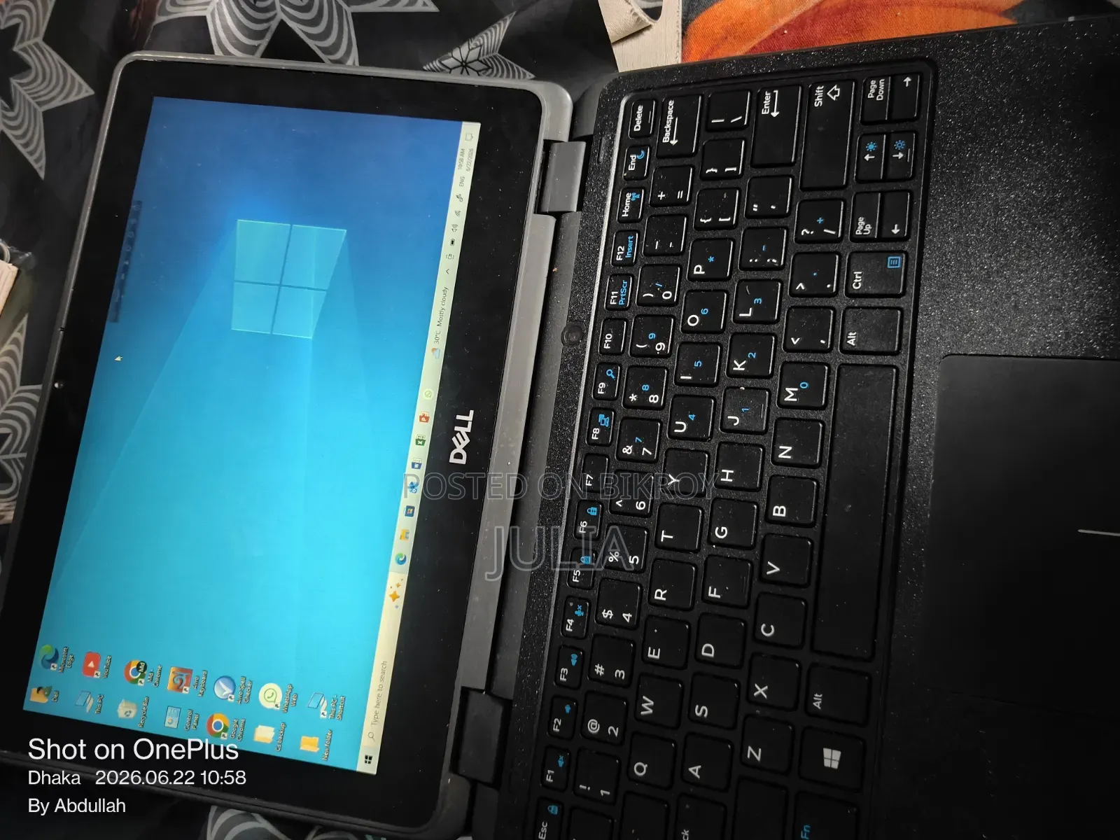 Laptop Dell Latitude 11 3190 4GB Intel Pentium SSHD+SSD 128GB