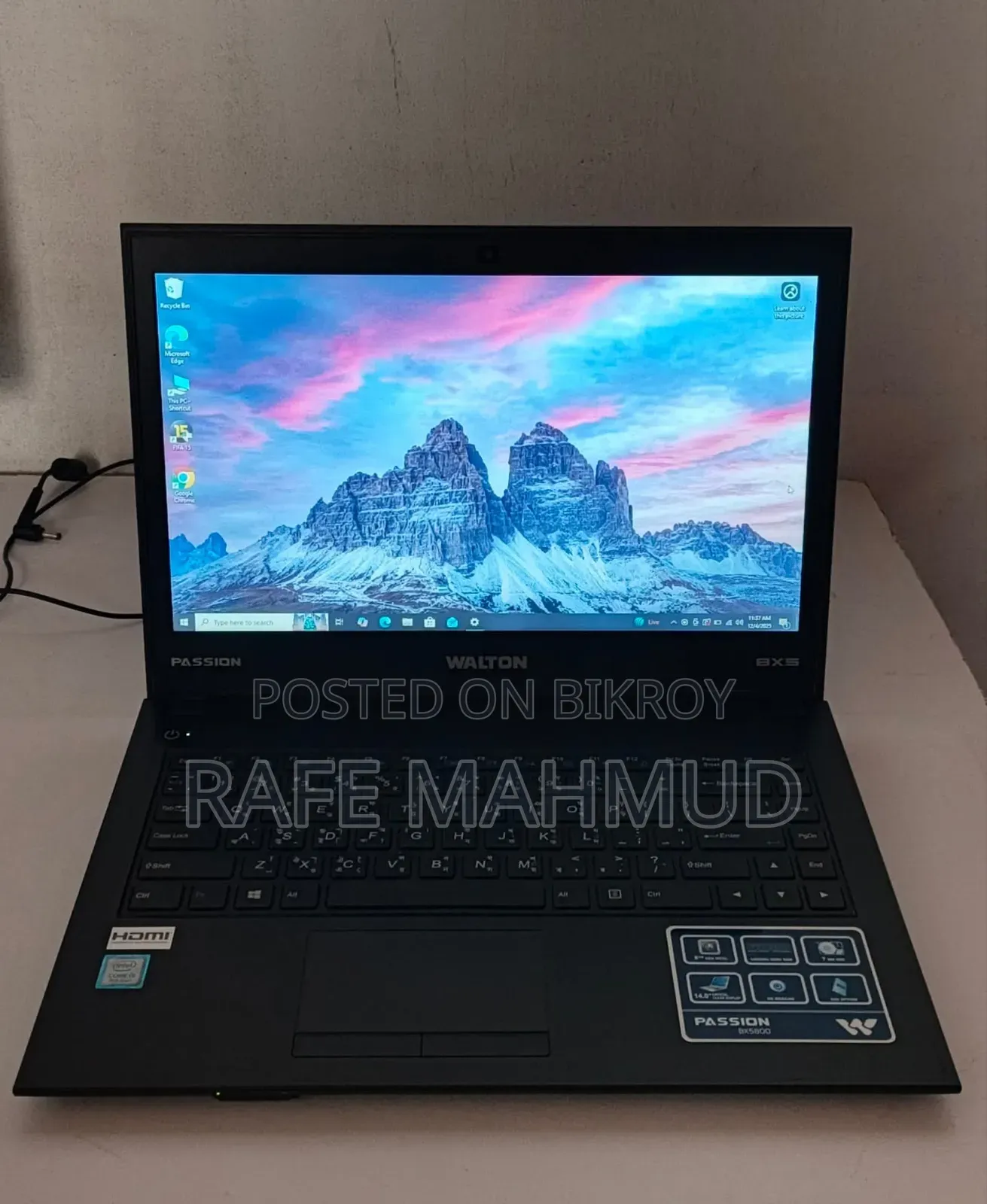 Laptop 4GB Intel Core I5 SSHD+SSD 1T