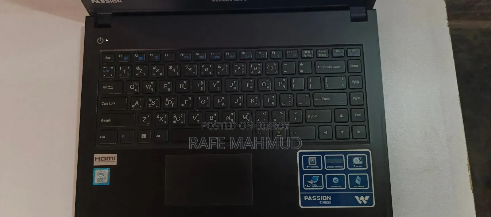 Laptop 4GB Intel Core I5 SSHD+SSD 1T