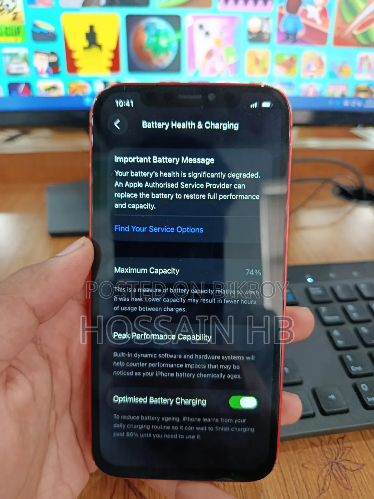 New Apple iPhone 12 64 GB Red