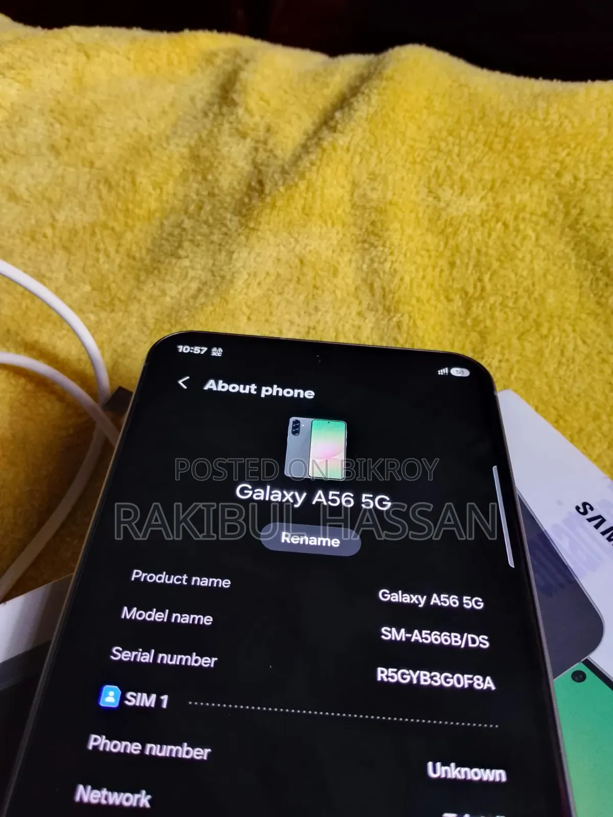 Samsung Galaxy A56 128 GB Gray