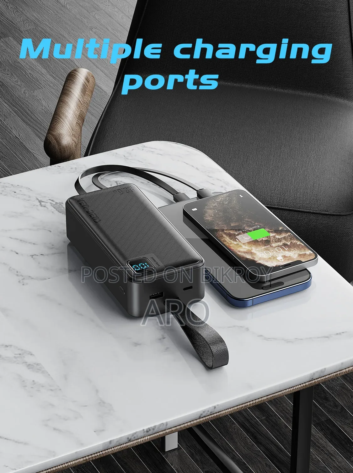 High Quality 30000mAh Power Bank Portable Power Bank