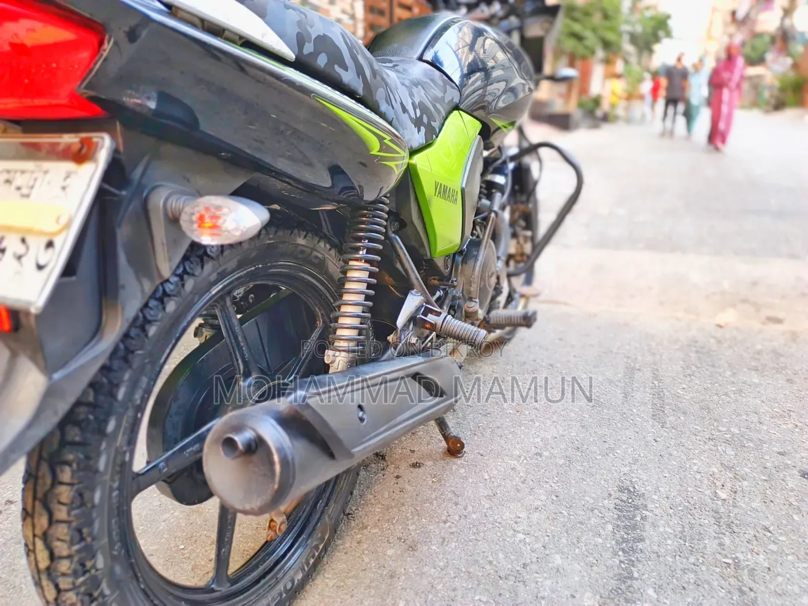 Yamaha Saluto 125 2017 Green