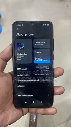 Xiaomi Redmi Note 7 64 GB Black