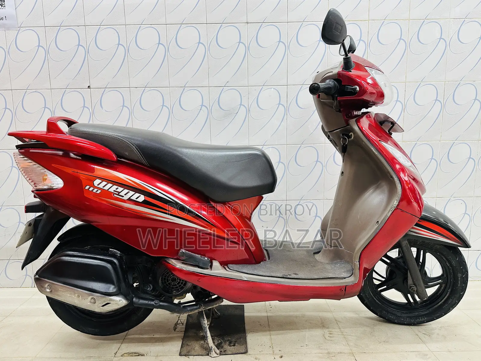 TVS Wego 2019 Red