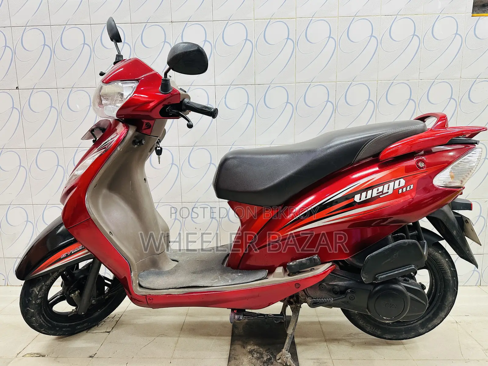 TVS Wego 2019 Red
