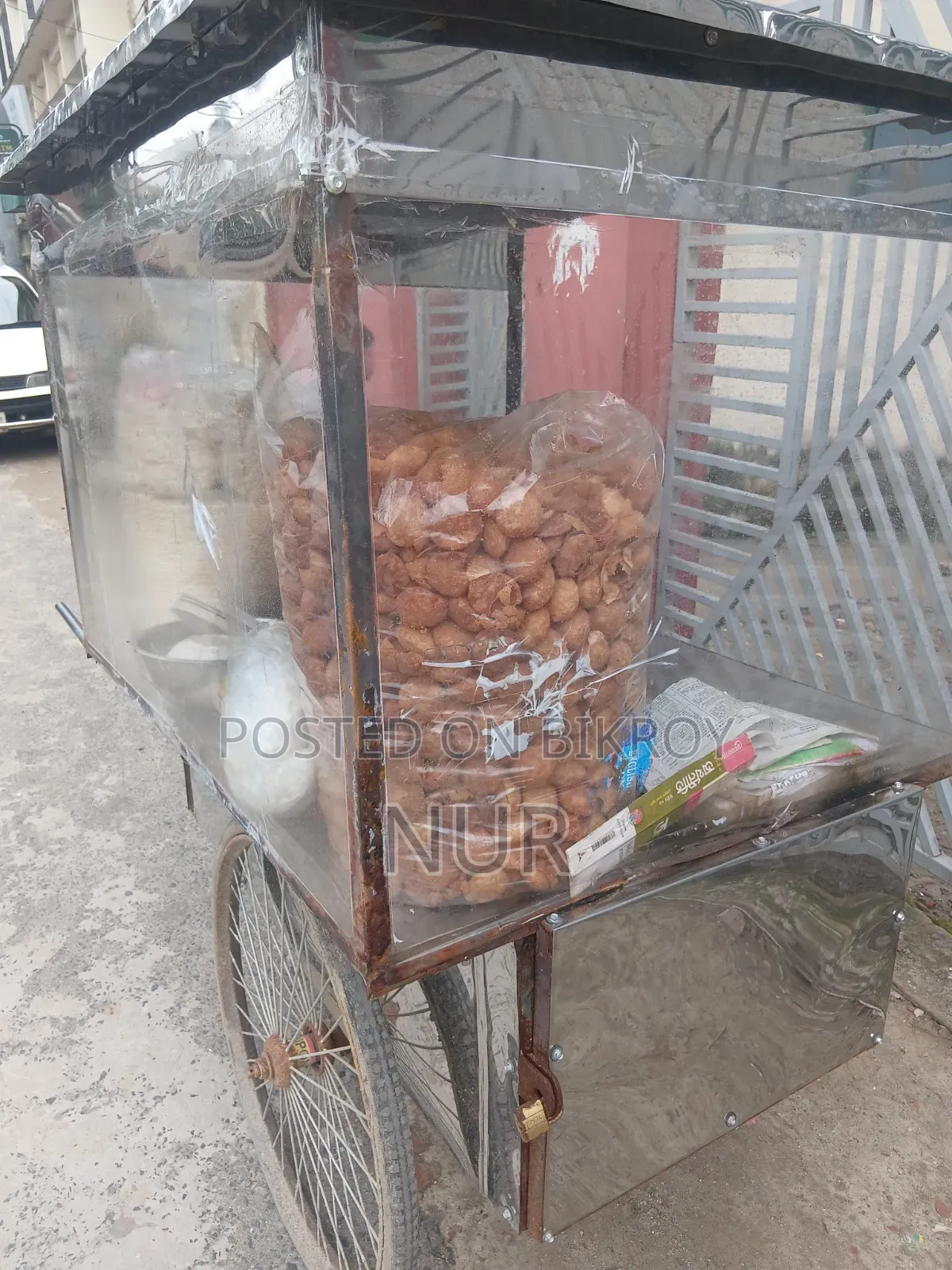 Fuchka Jhal Muri Cart