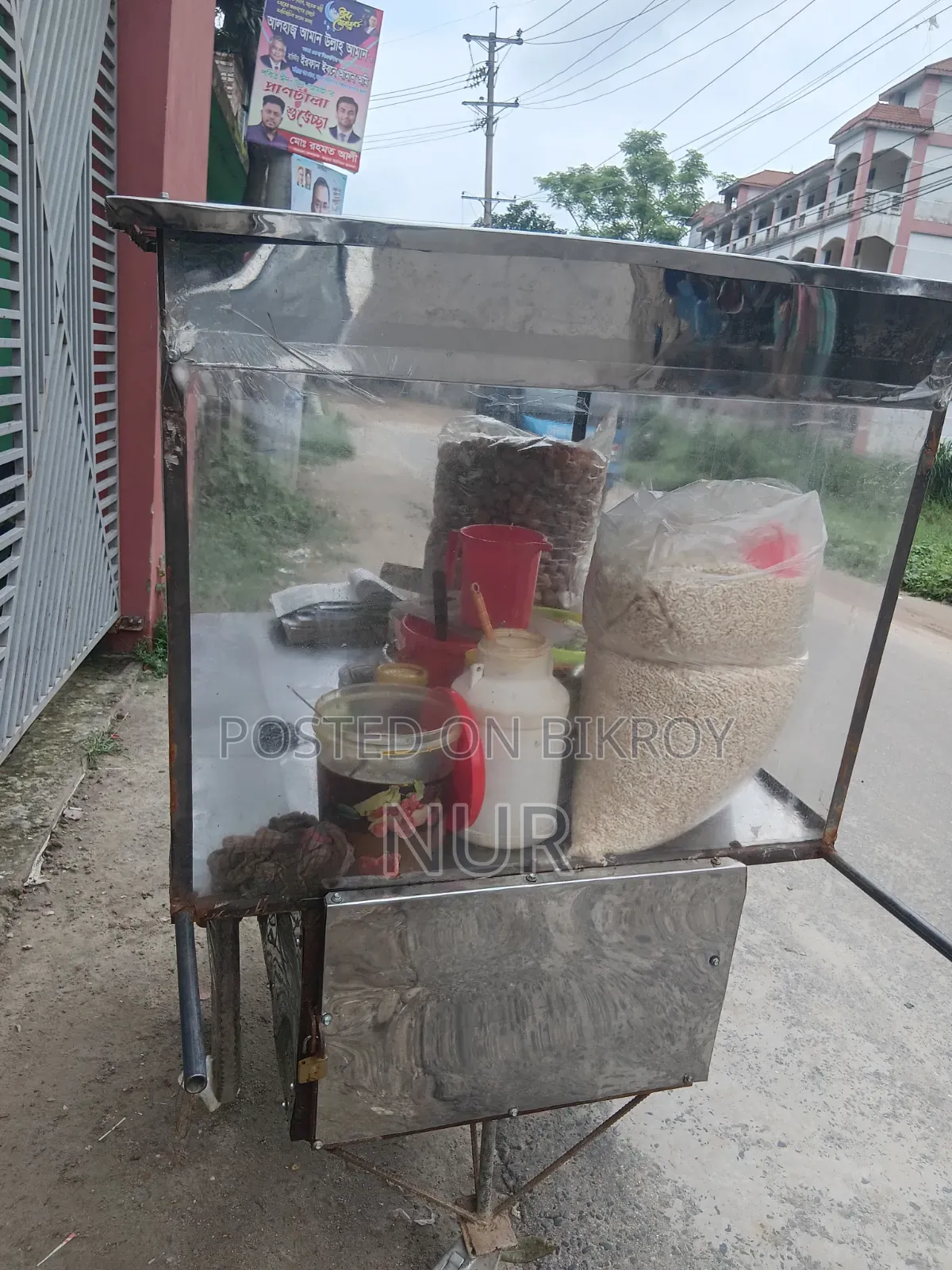 Fuchka Jhal Muri Cart