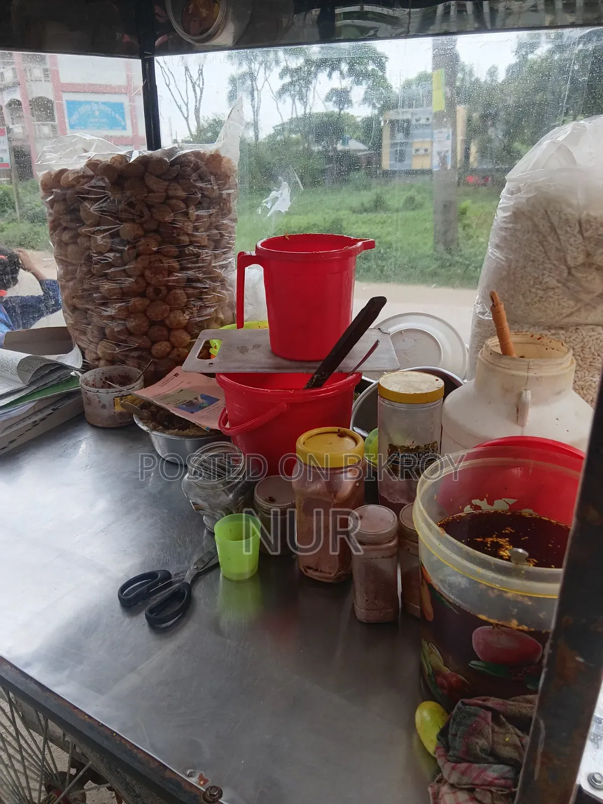 Fuchka Jhal Muri Cart