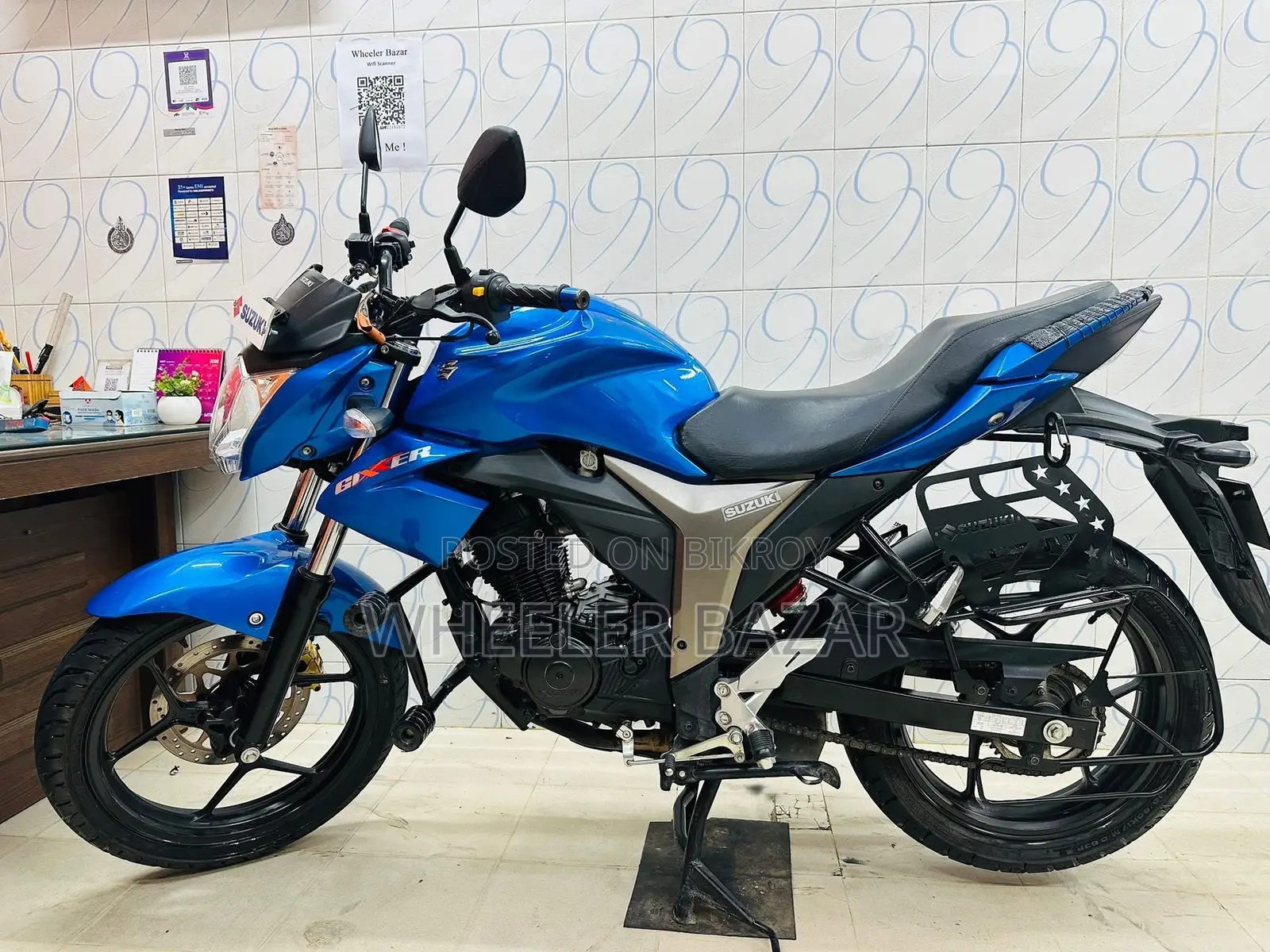 Suzuki Gixxer Monotone 2025 Blue