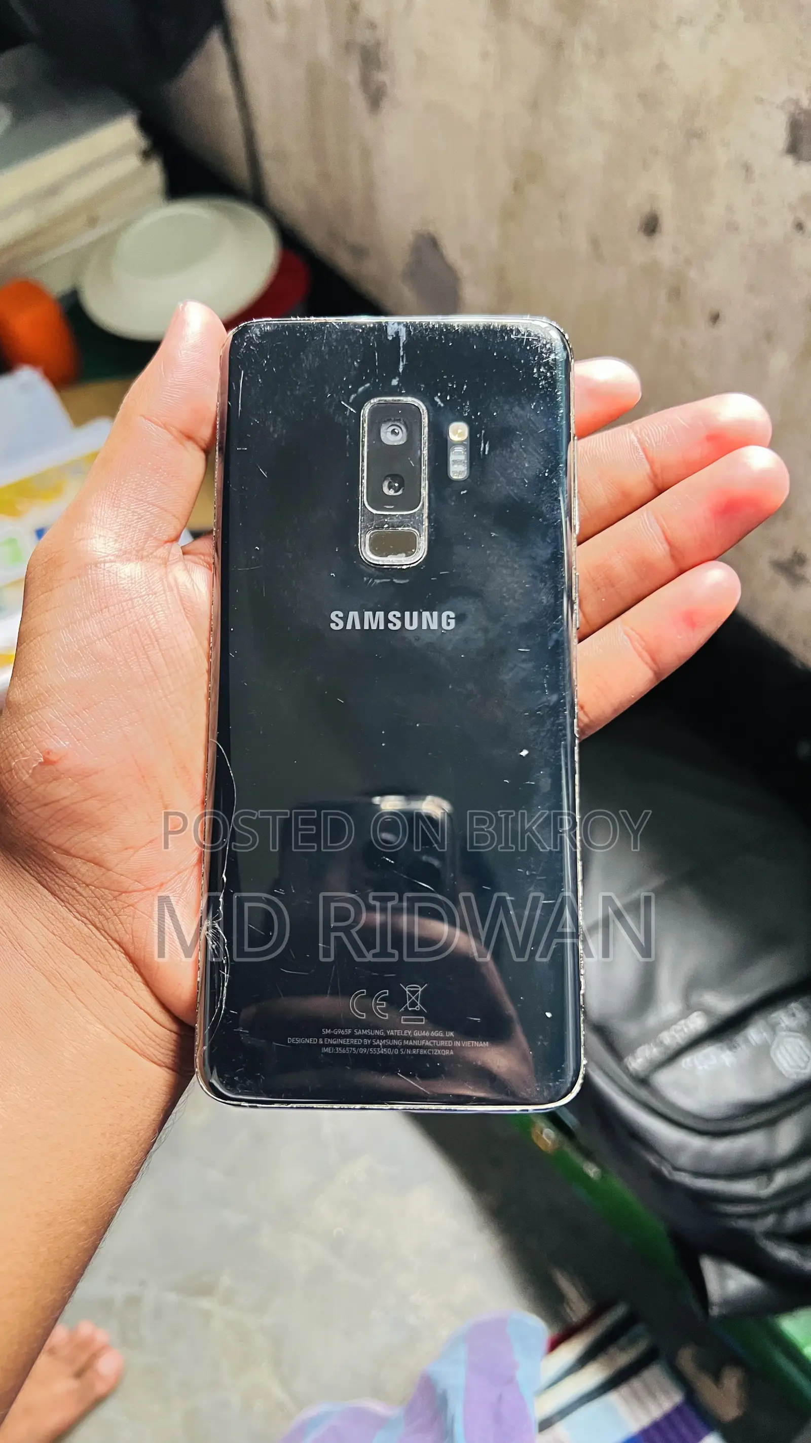 Samsung Galaxy S9 Plus 128 GB Black