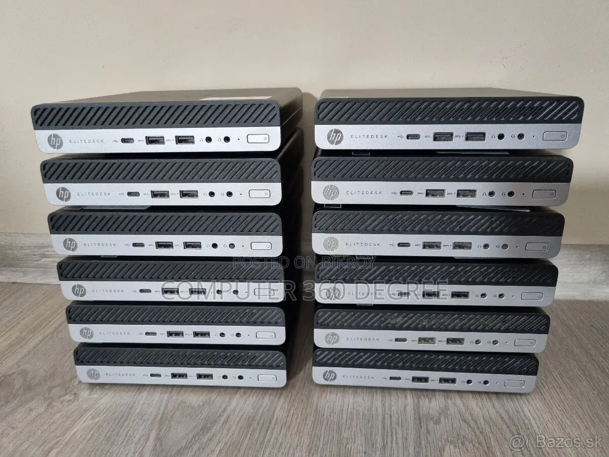 Desktop Computer HP EliteDesk 705 8GB AMD Ryzen 5 SSD 128GB
