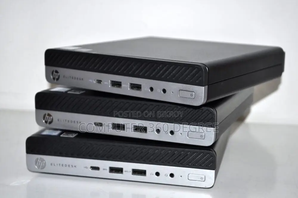 Desktop Computer HP EliteDesk 705 8GB AMD Ryzen 5 SSD 128GB