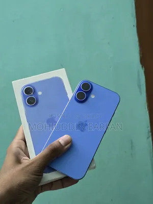 নতুন অ্যাপল আইফোন ১৬ ১২৮ জিবি নীল