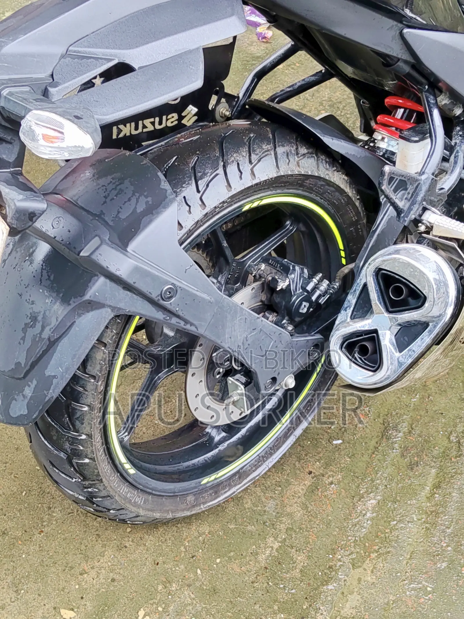 Suzuki Gixxer Fi ABS 2025 Black