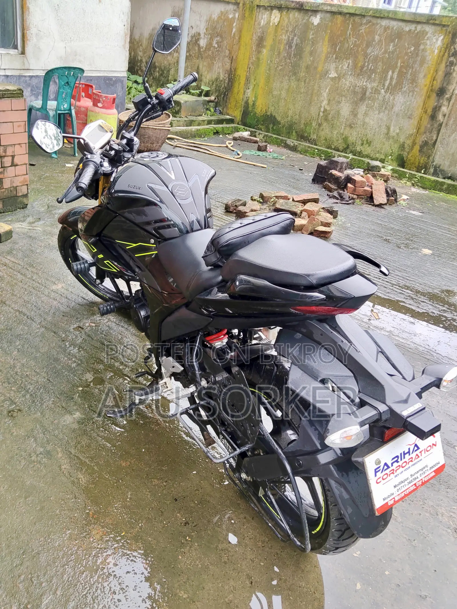 Suzuki Gixxer Fi ABS 2025 Black