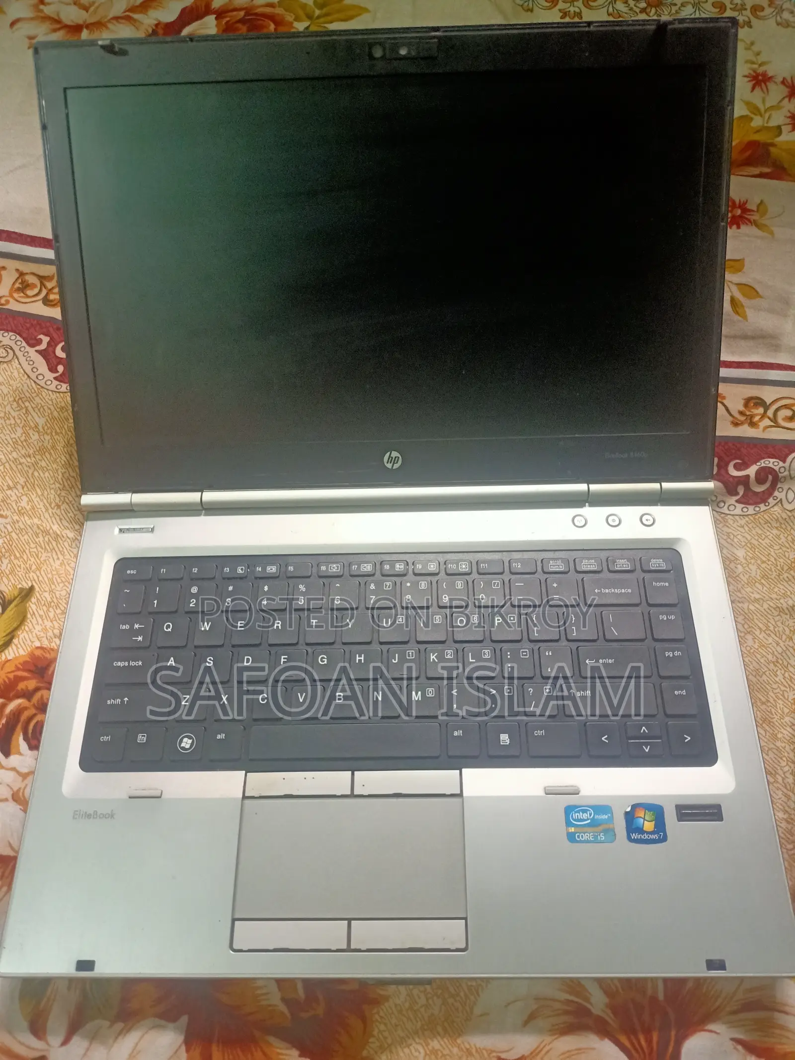 Laptop HP EliteBook 8460P 4GB Intel Core I5 HDD 128GB