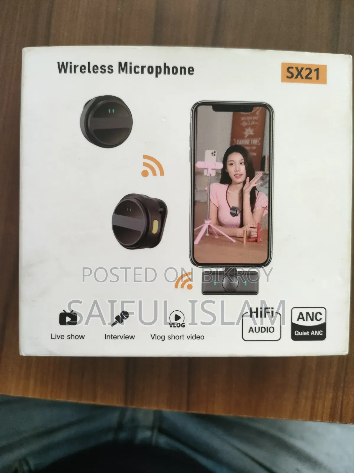 Sx21 Wireless Microphone Mic Mini Microphone