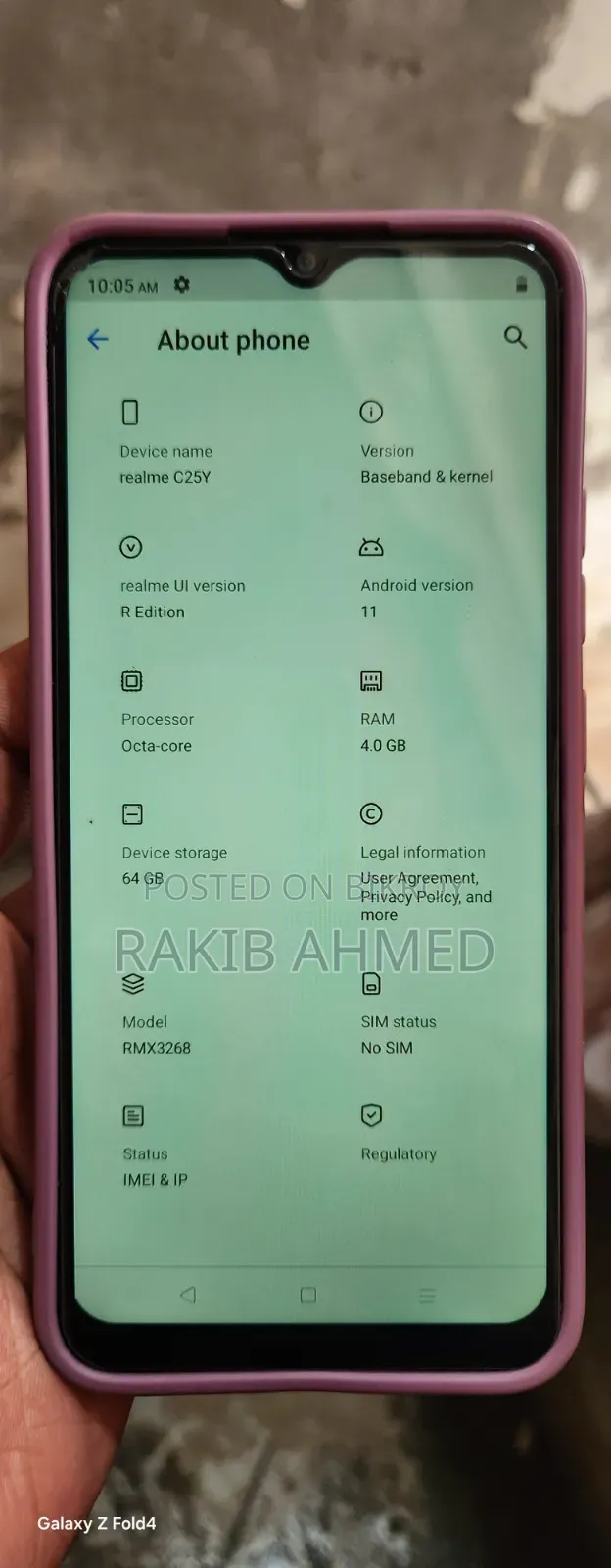 Realme C25Y 64 GB Bronze