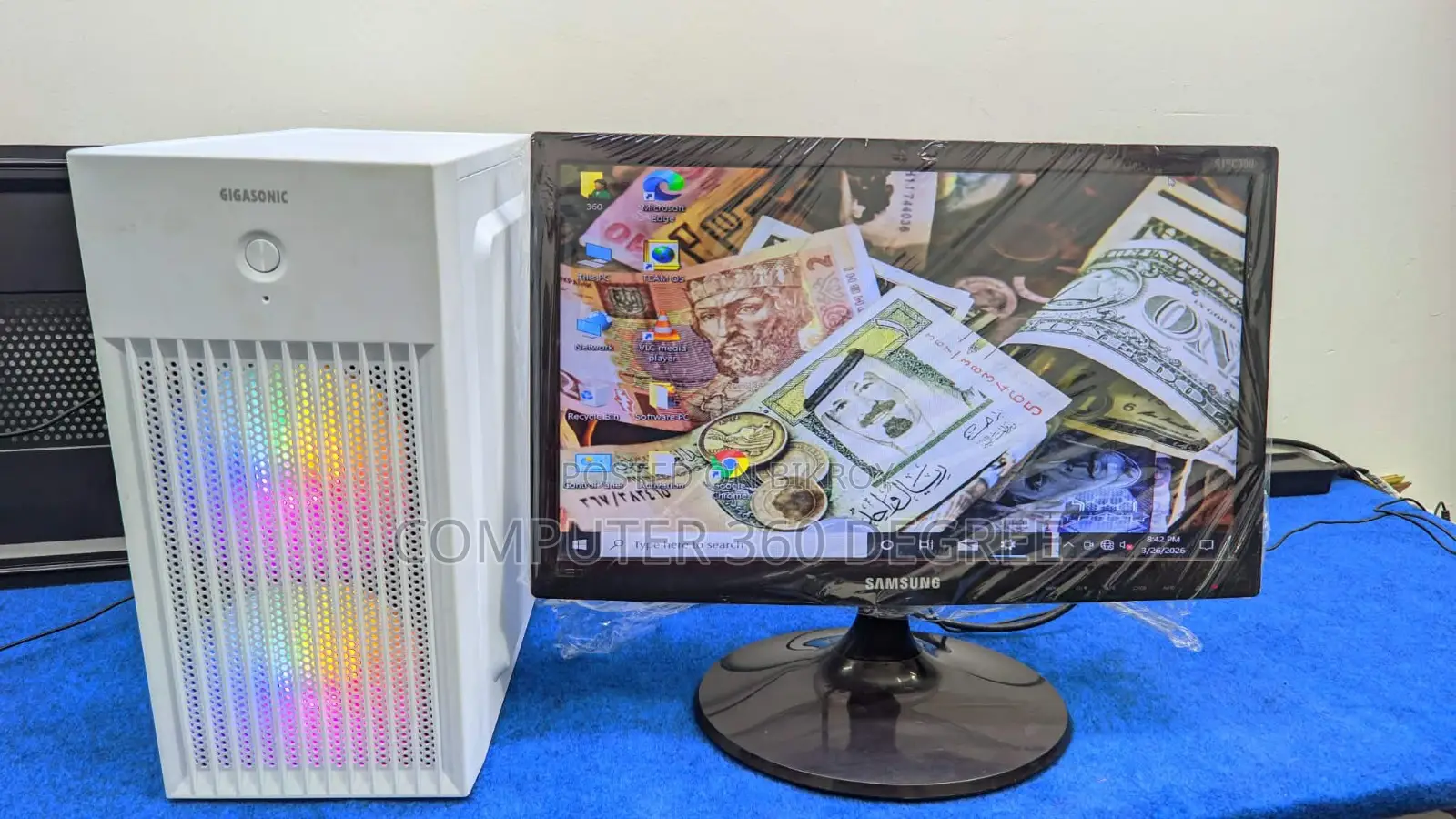 Desktop Computer 4GB Intel Core 2 Duo HDD 500GB