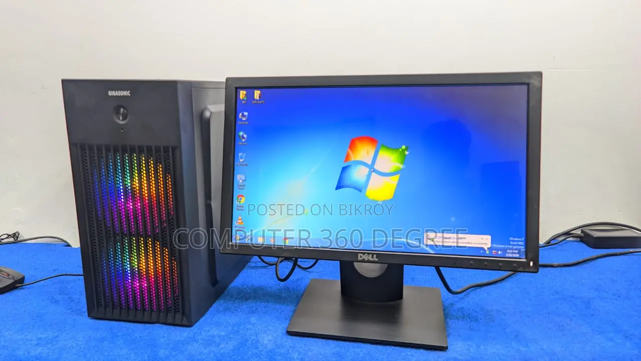 Desktop Computer 4GB Intel Core 2 Duo HDD 500GB