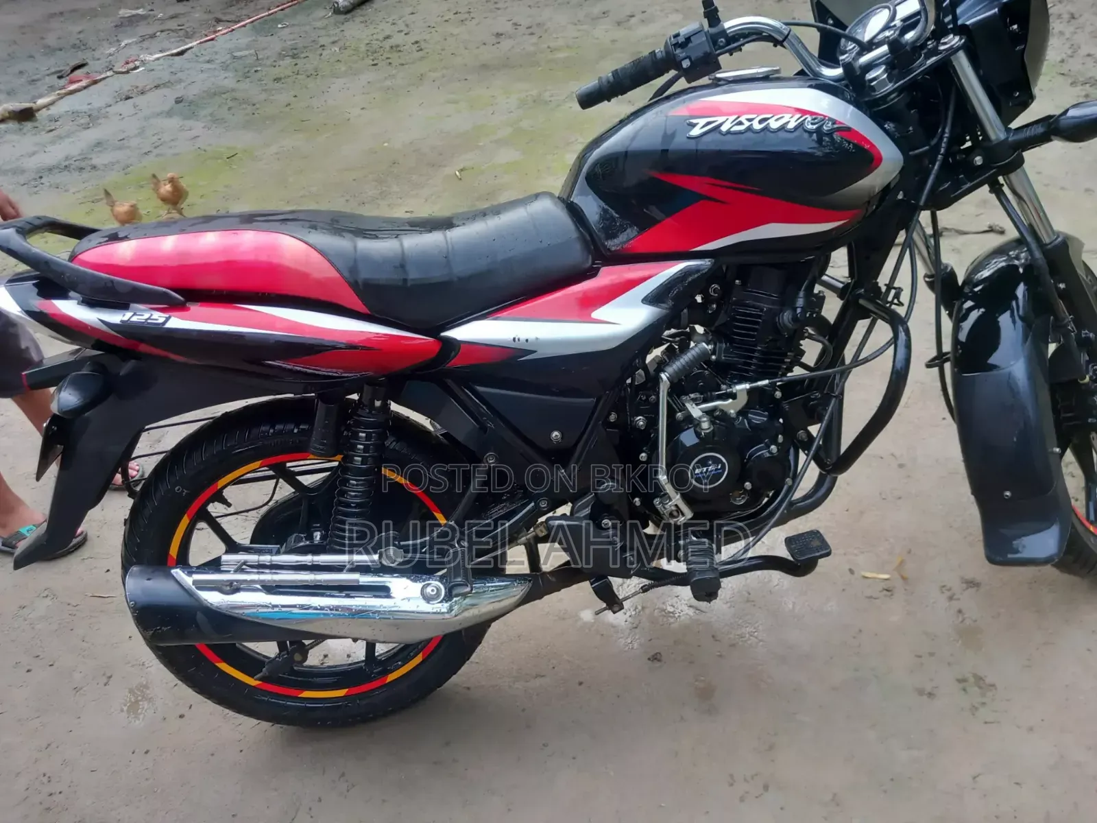 Bajaj Discover 125 2022 Black