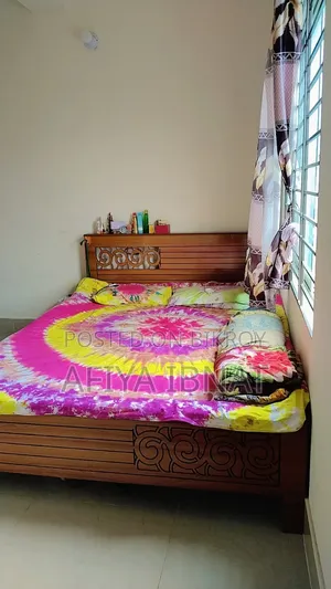 Malaysian Processed Wood Bed. 5/7 Feet