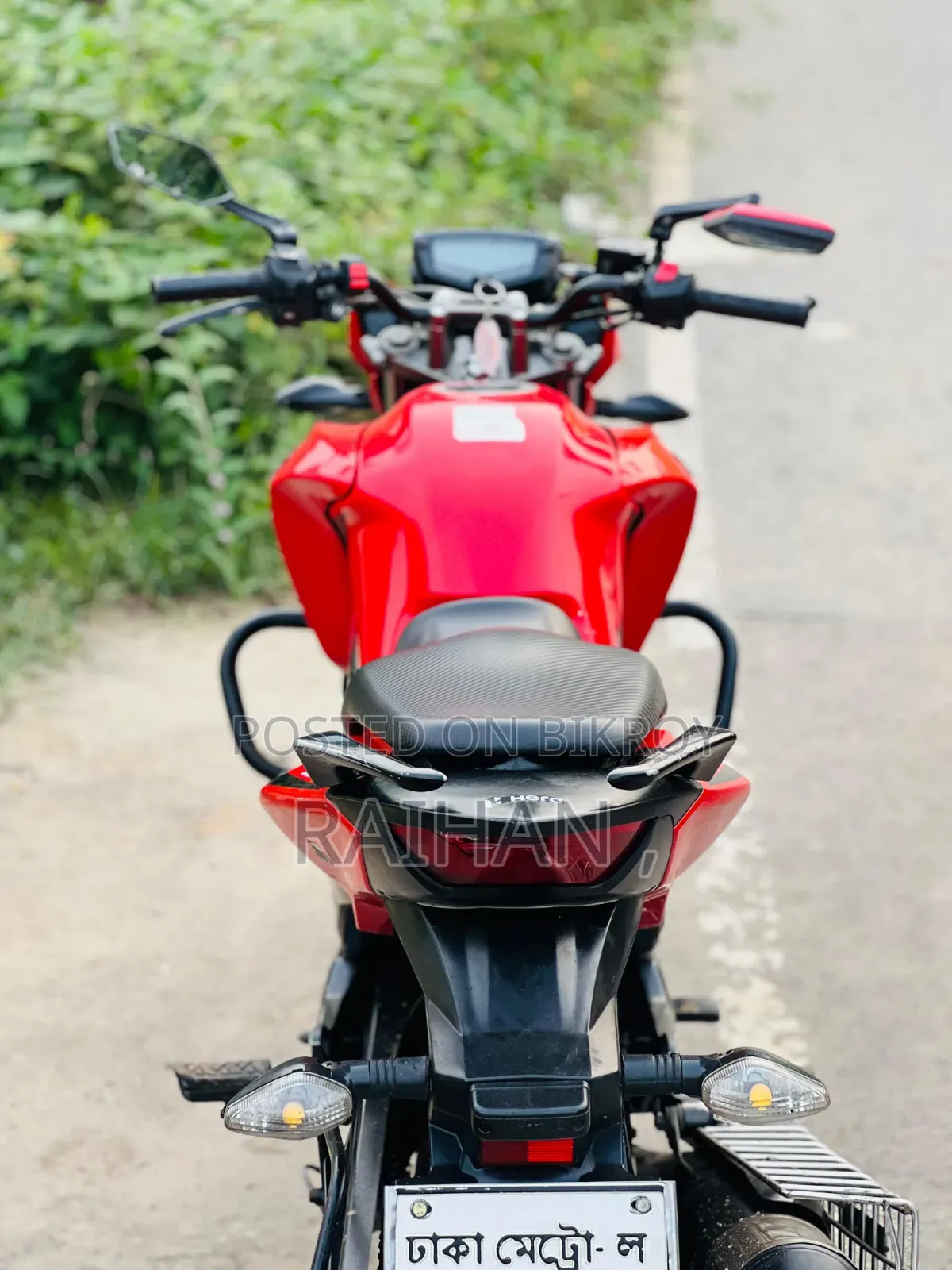 Hero Hunk 150R Dual Disc ABS 2022 Red