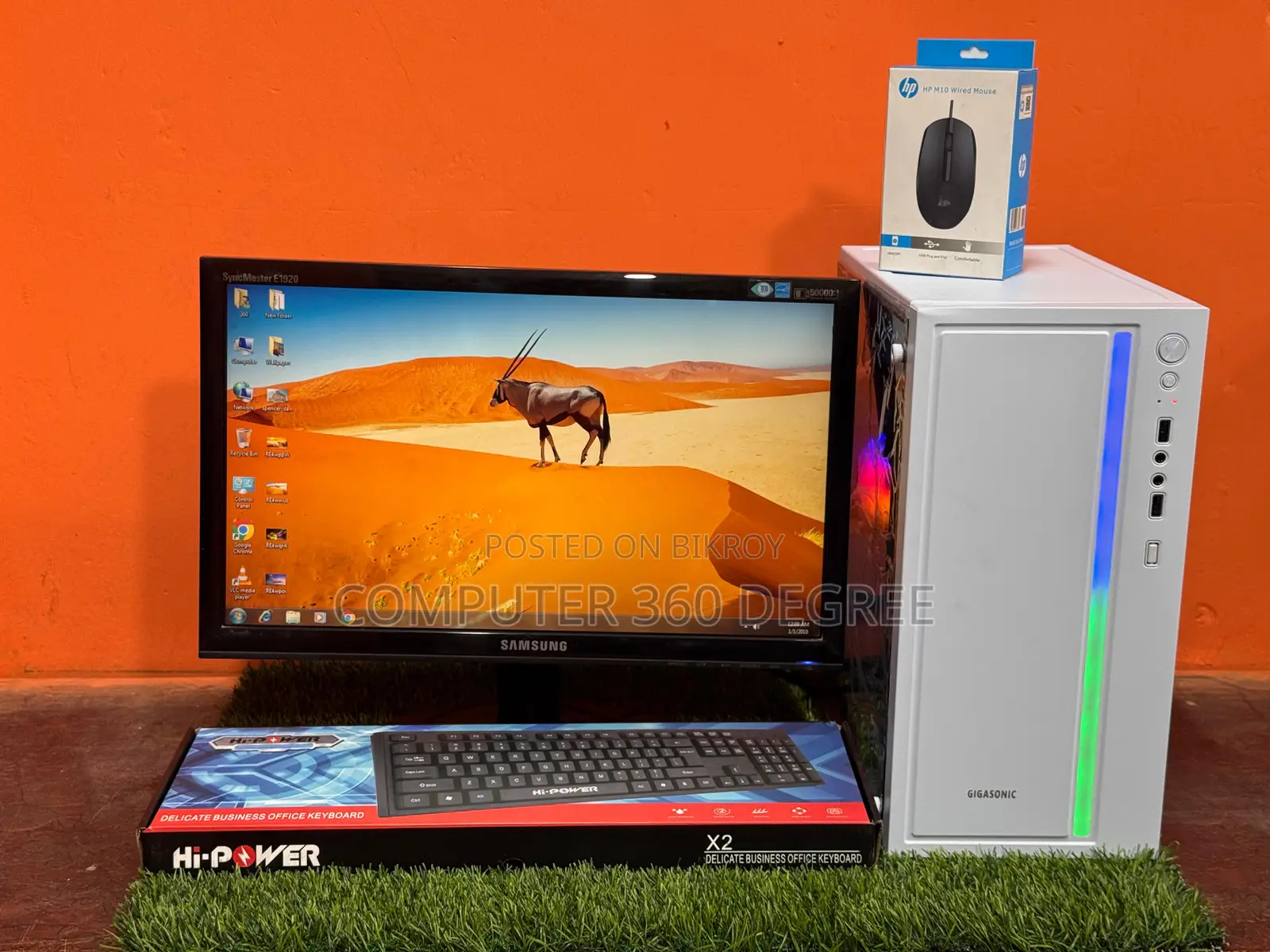 Desktop Computer Gigabyte GB-BSi3-6100 8GB Intel Core I3 HDD 500GB