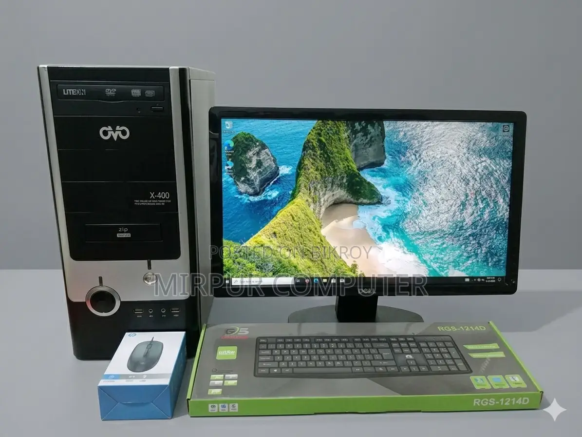 New Desktop Computer 8GB Intel Core I3 HDD 500GB