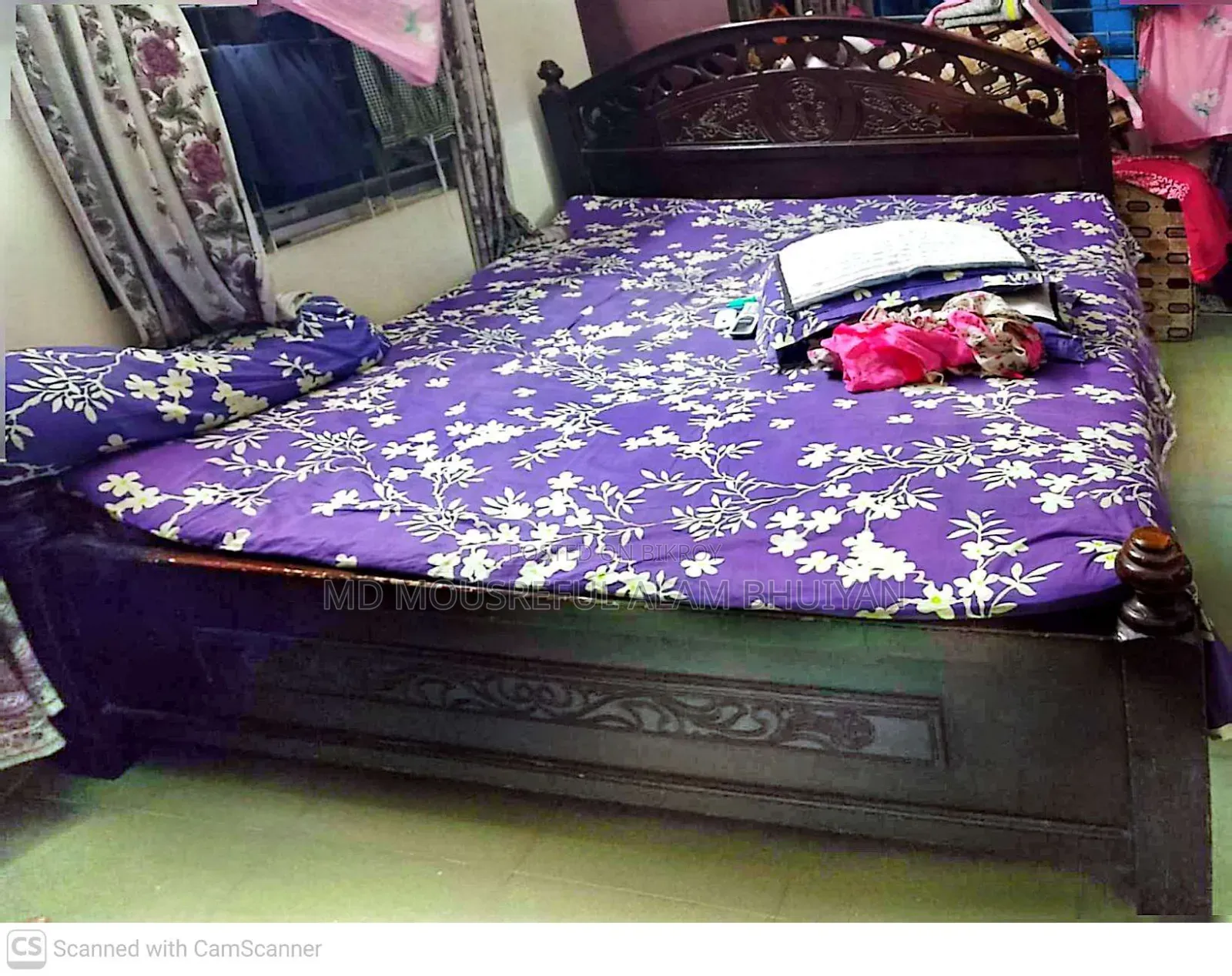 King Size Bed 6/7 Mattress