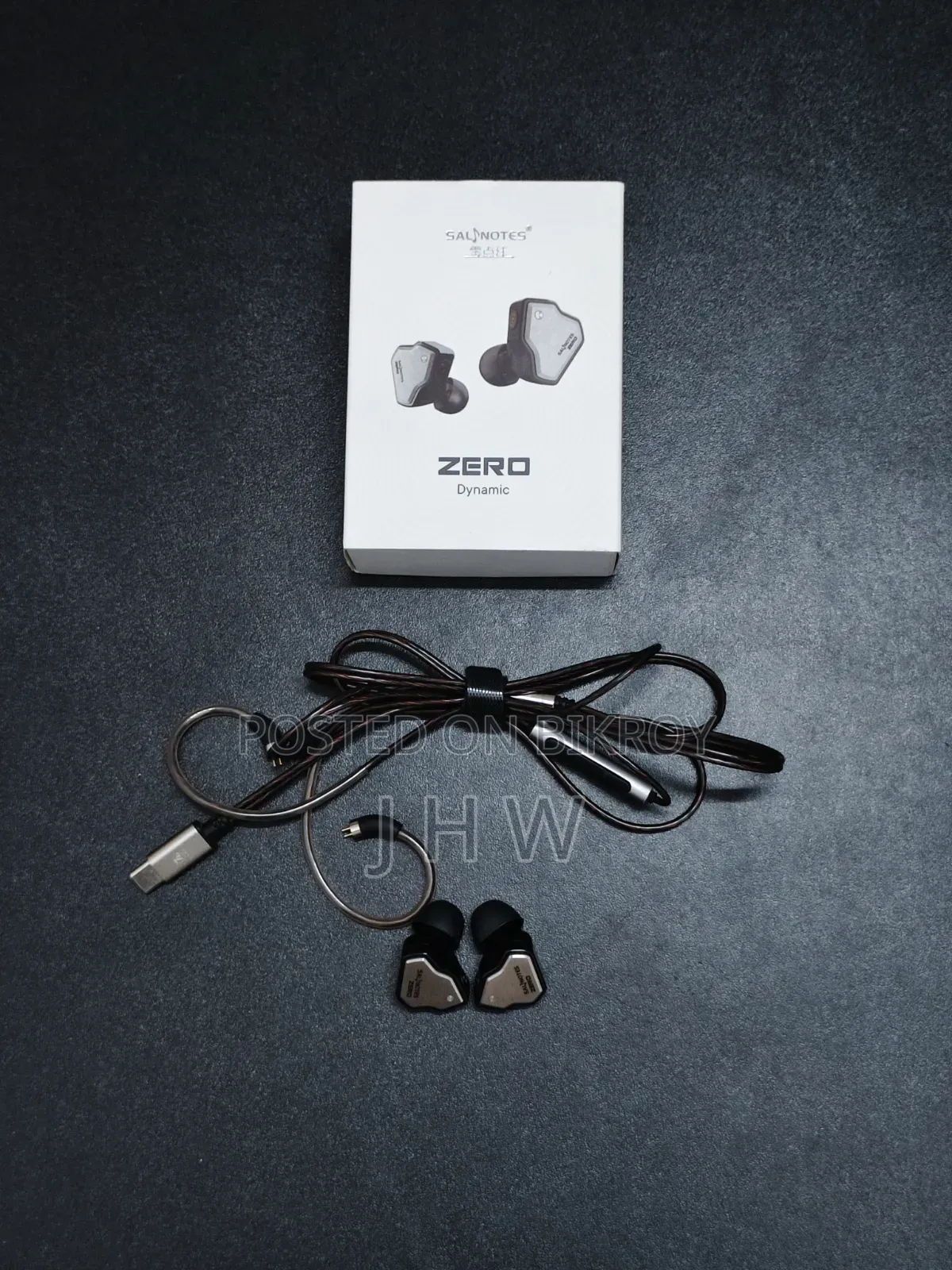 7hz Salnotes Zero, 10mm Dynamic Driver, Earphone -With Mic (Type C)