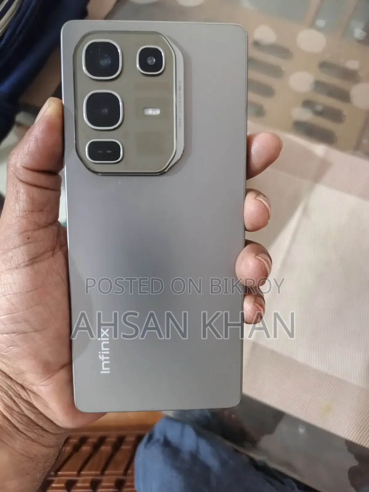 New Infinix Note 50 Pro 4G 256 GB Rose Gold