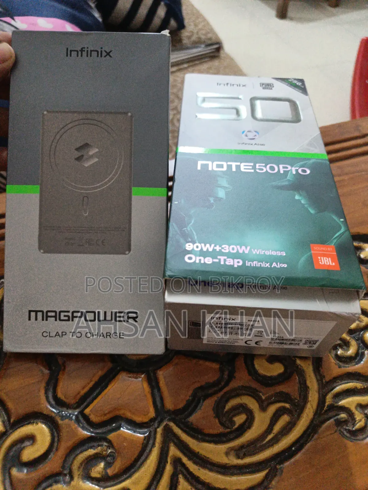 New Infinix Note 50 Pro 4G 256 GB Rose Gold