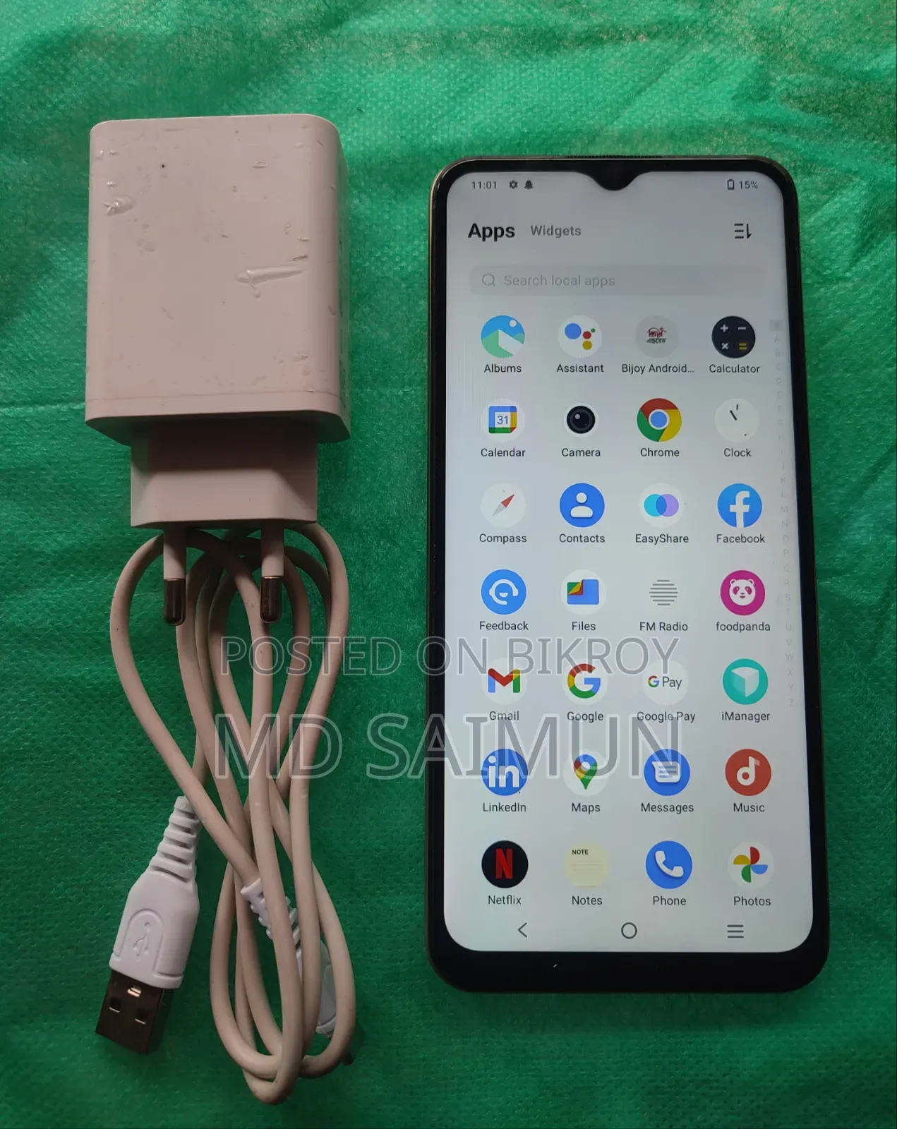 Vivo Y16 64 GB Gold