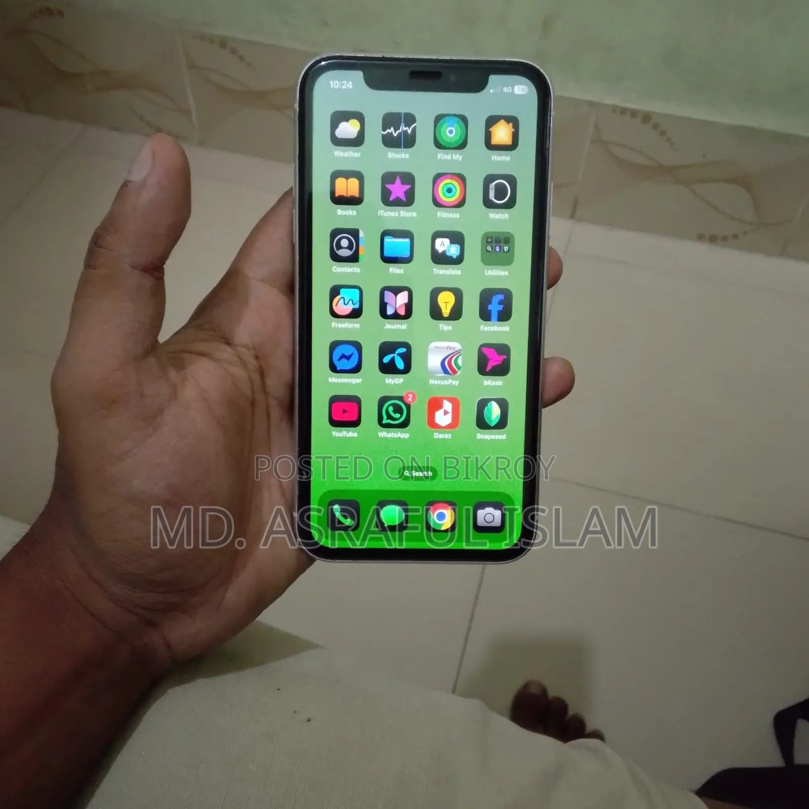 নতুন অ্যাপল আইফোন এক্সআর ৬৪ জিবি সাদা