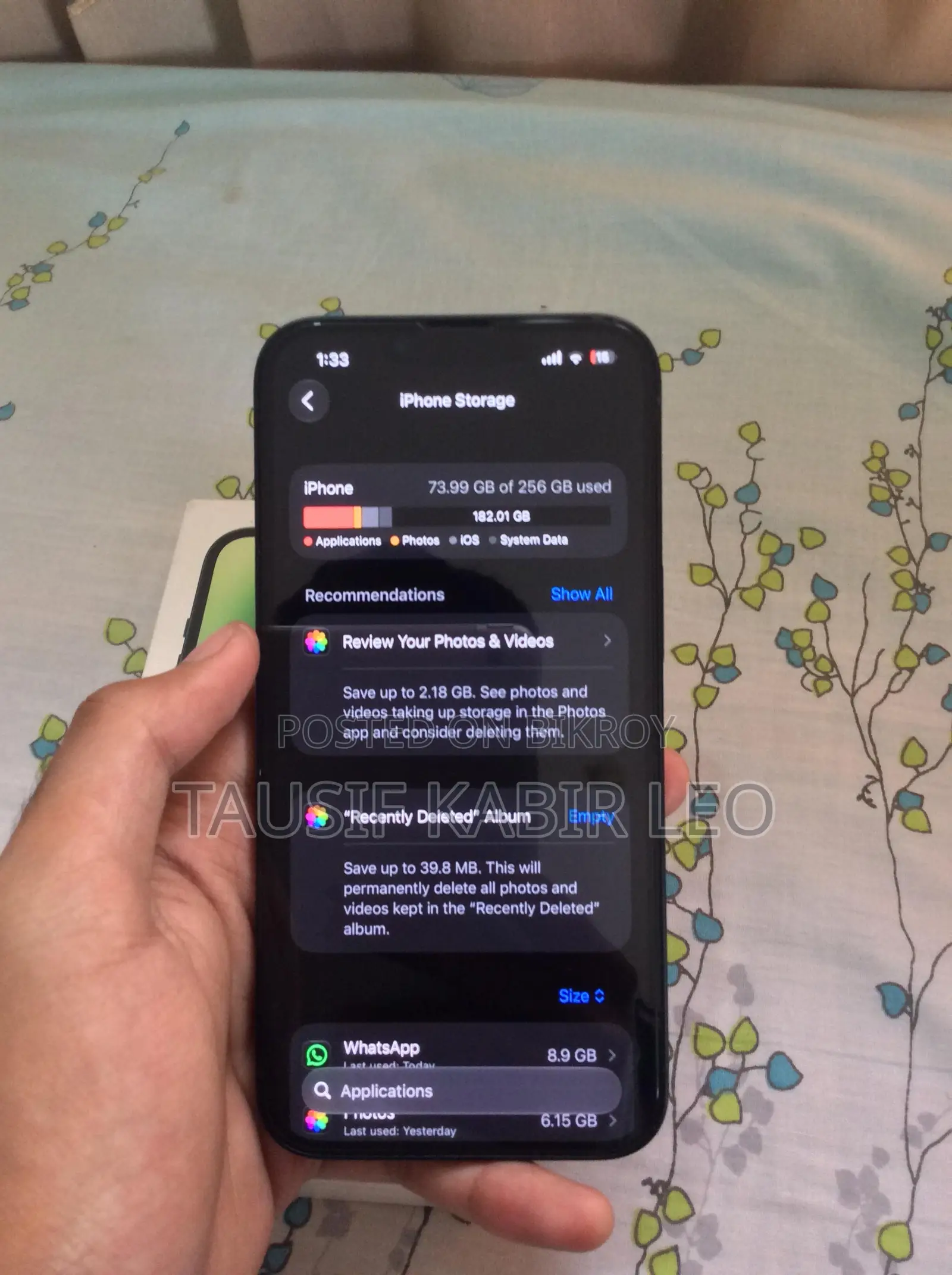 Apple iPhone 14 256 GB Black