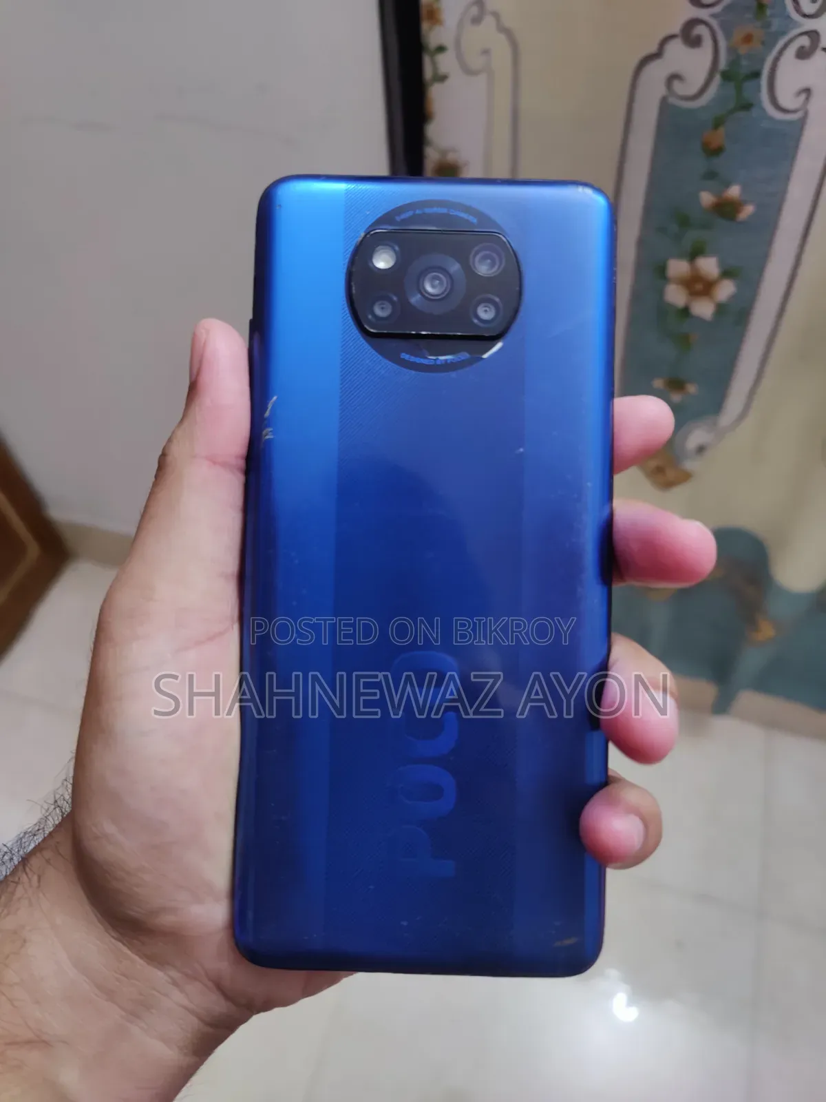 শাওমি পোকো এক্স৩ প্রো ১২৮ জিবি ব্লু