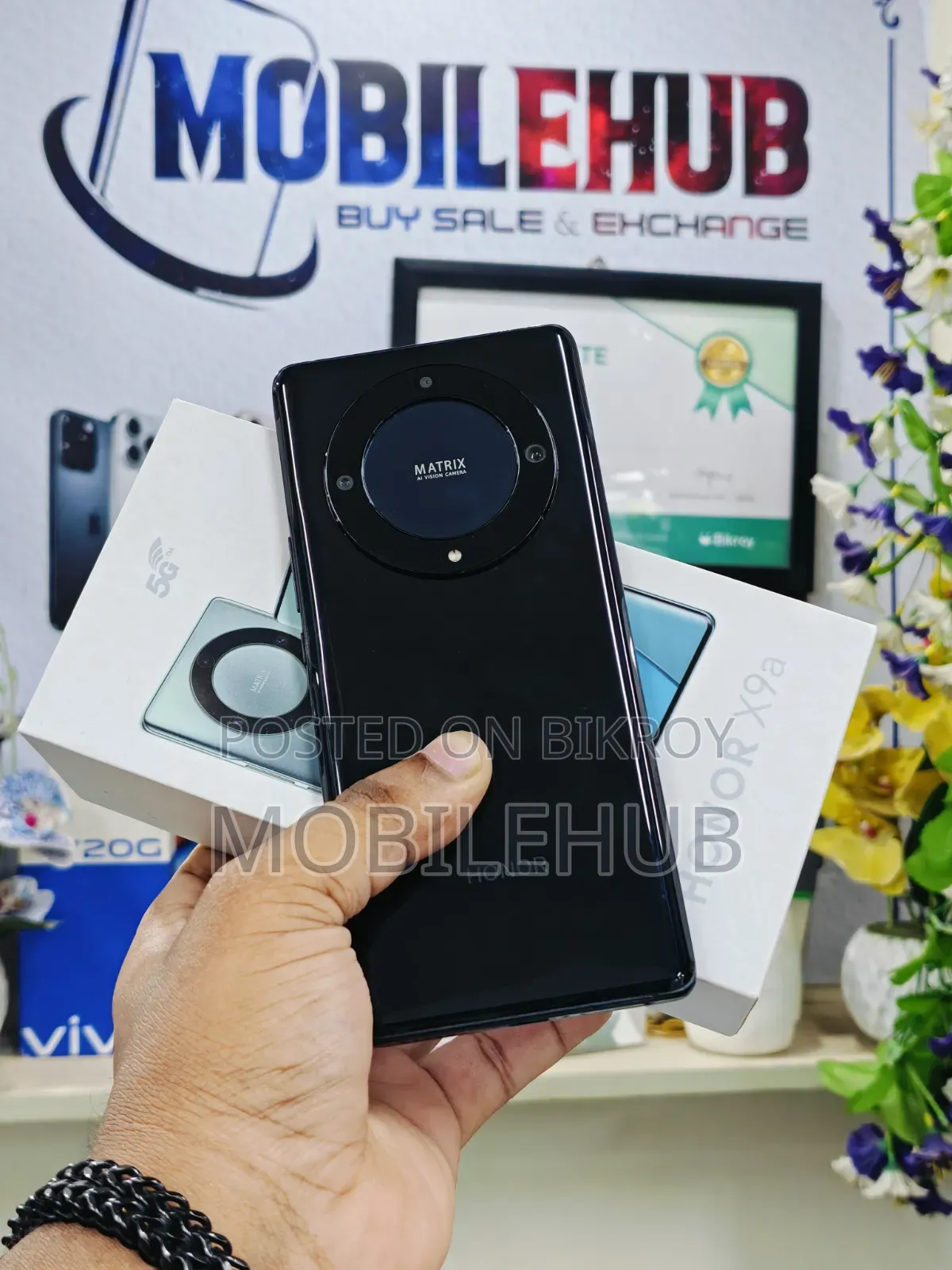 Honor X9a 5G ২৫৬ জিবি কালো