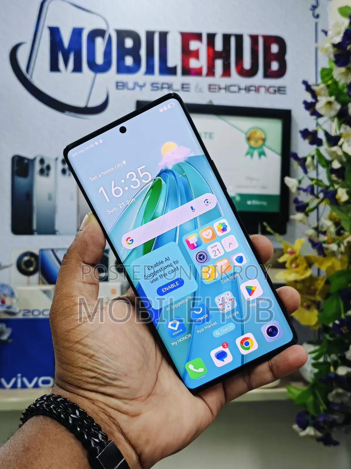 Honor X9a 5G ২৫৬ জিবি কালো