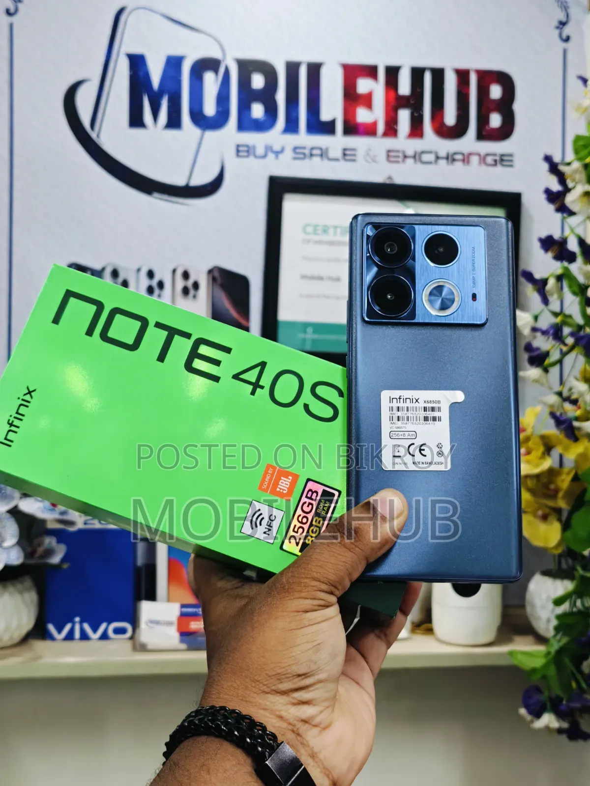Infinix Note 40S 256 GB Black