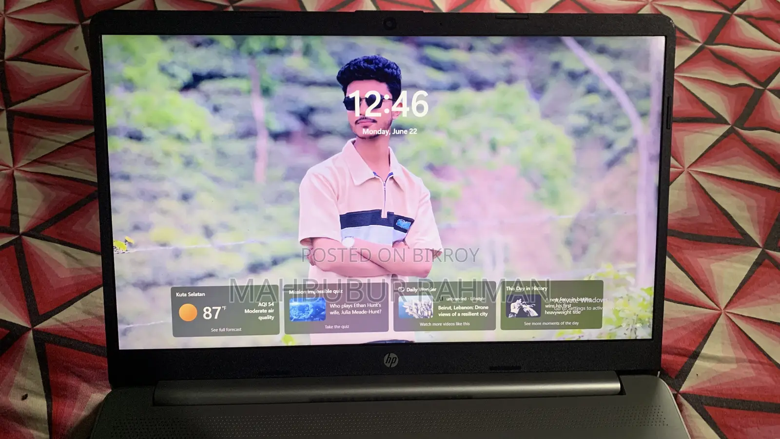 Laptop HP 550 8GB AMD Ryzen SSD 500GB