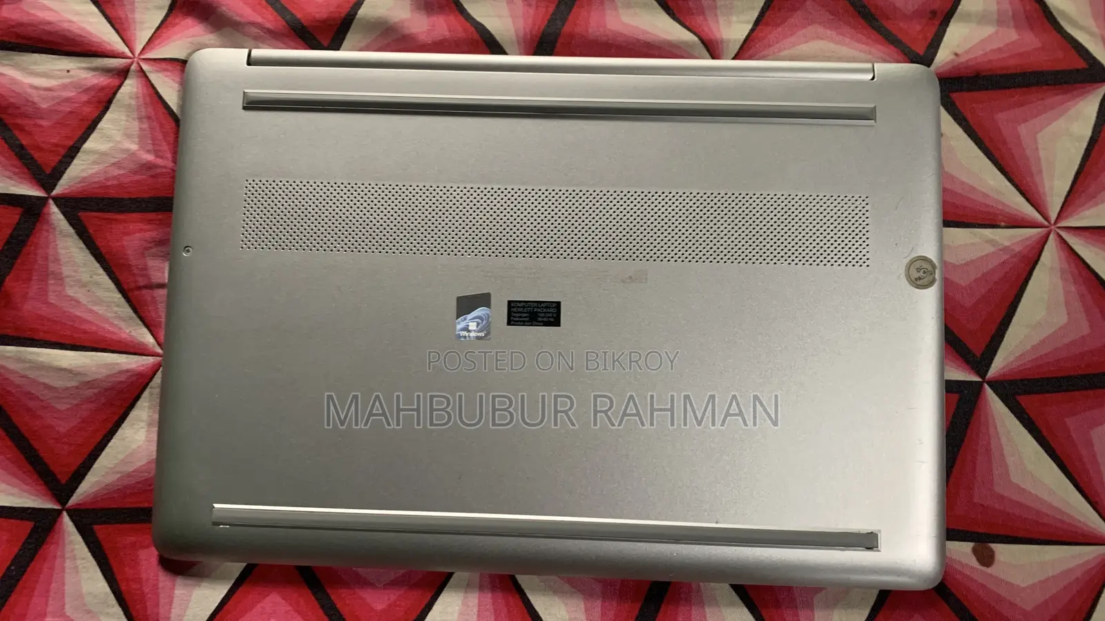 Laptop HP 550 8GB AMD Ryzen SSD 500GB