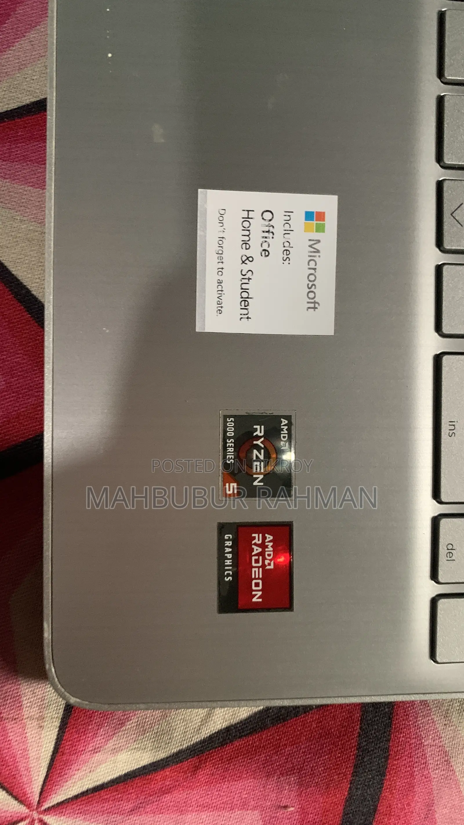 Laptop HP 550 8GB AMD Ryzen SSD 500GB