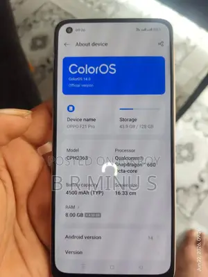 Oppo F21 Pro 128 GB Rose Gold