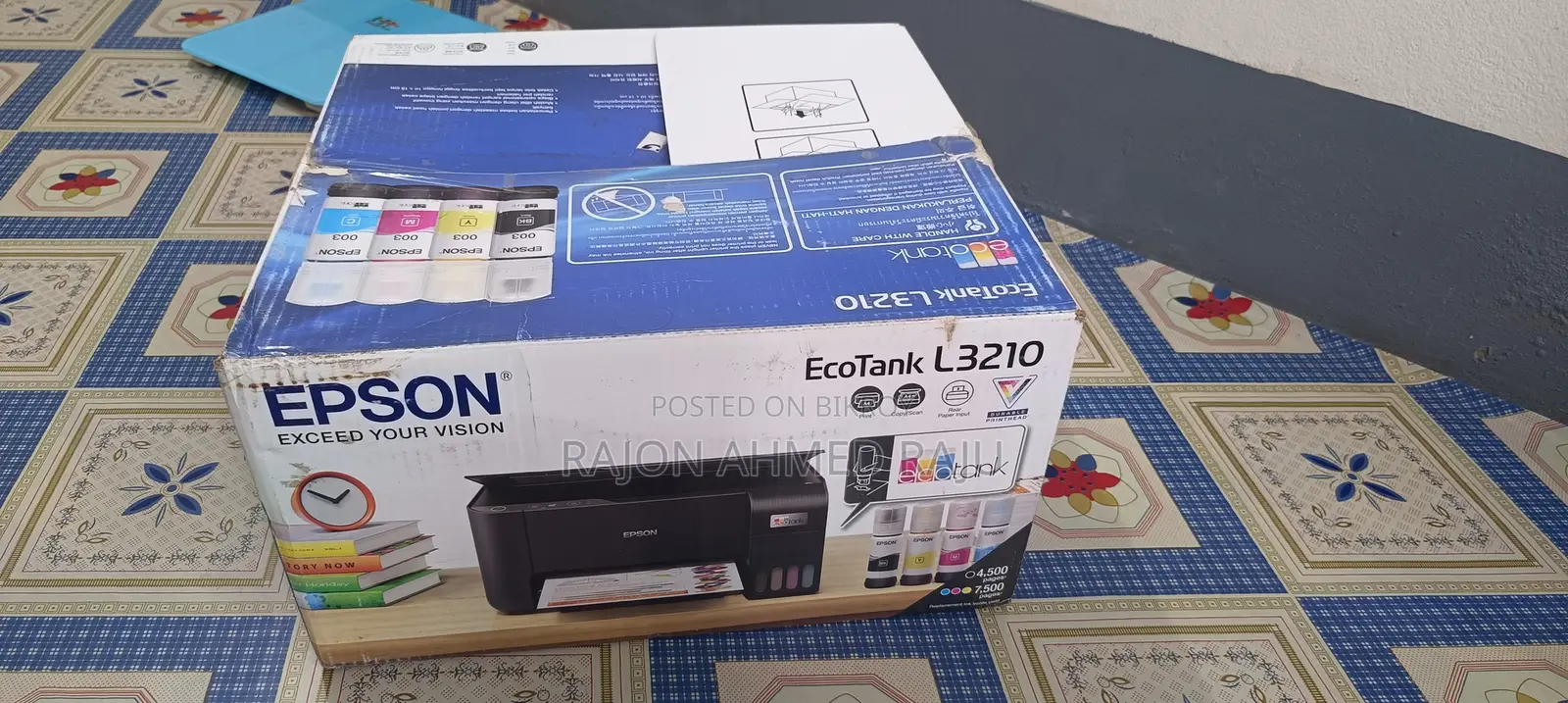 Epson L3210 Printer (New Installed but Not Used)